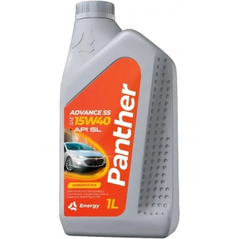 ÓLEO DE MOTOR MARCA PANTHER VISCOSIDADE 15W40