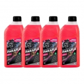 Kit 4 Unidades Aditivo Radiador Rosa Pronto Para Uso Paraflu