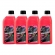 Kit 4 Unidades Aditivo Radiador Rosa Pronto Para Uso Paraflu