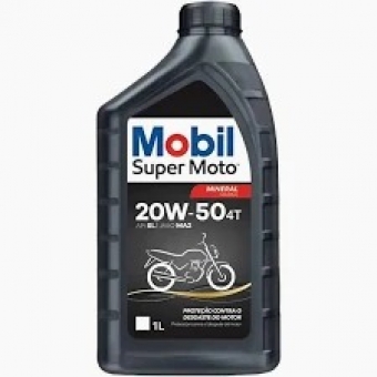 OLEO MOTOR PARA MOTO 4T 20W50 API SL JASO MA2 MINERAL