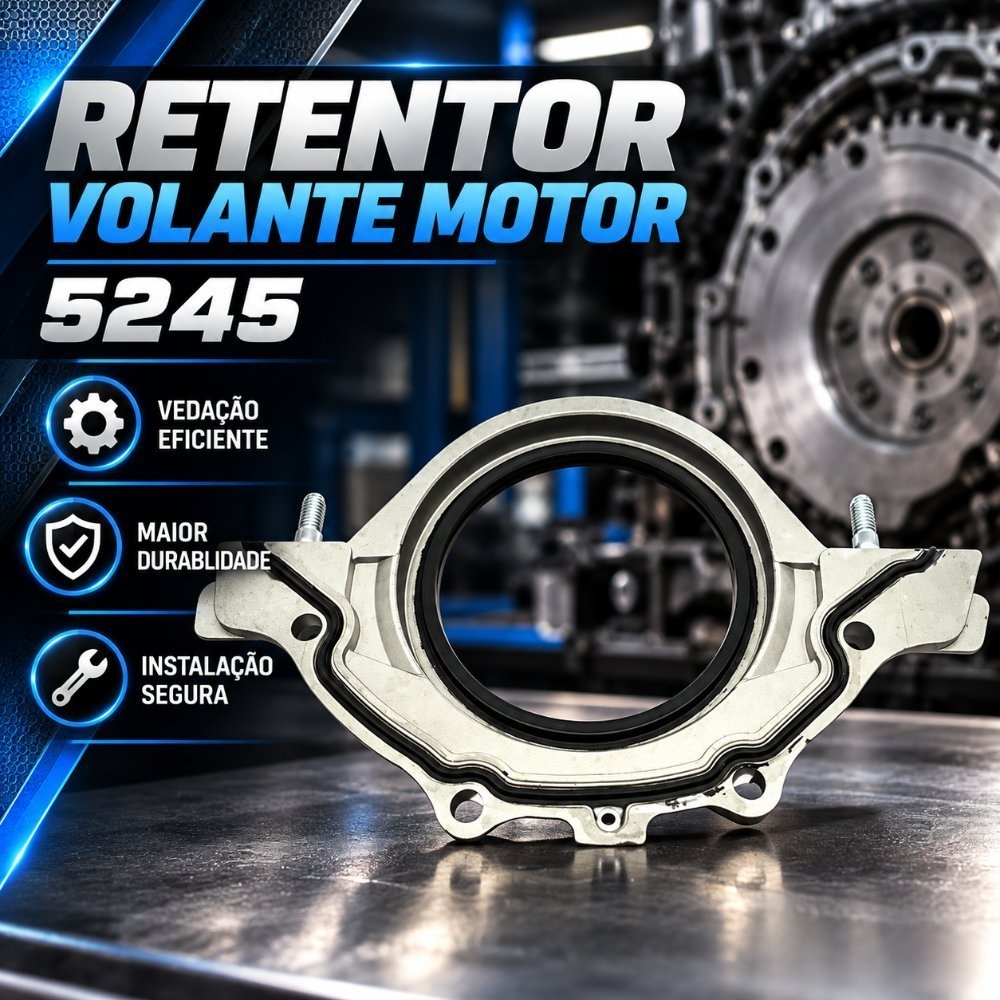 RETENTOR VOLANTE MOTOR UNO/PALIO 1.0/1.3 8V (FIRE) 5245