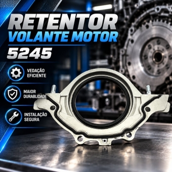 RETENTOR VOLANTE MOTOR UNO/PALIO 1.0/1.3 8V (FIRE) 5245